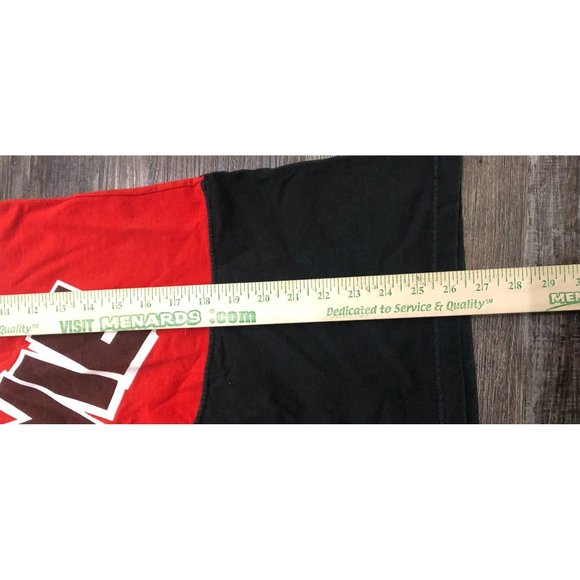 Vtg 90s Disney Designs Minnie Mouse Adult S/M T Shirt Black Red White - Picture 6 of 6